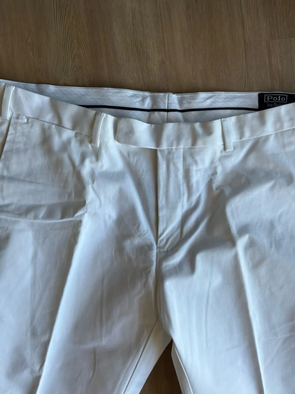 Polo Ralph Lauren Stretch Classic Fit White Chino Pants Mens 38/28